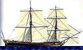 This is a Brigantine ship.