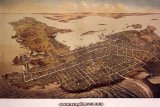 Antique Print of Newport Rhode Island