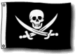 Calico Jack Rackham's flag, for sale