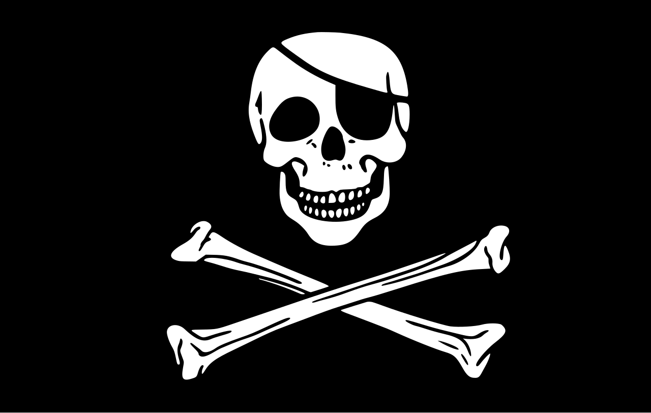 Jolly Roger pirate flags for sale — skull and crossbones flags
