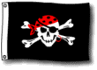 One-eyed jack flag, Black Caesar pirate
